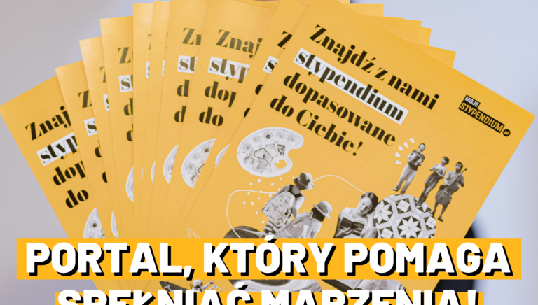 Zdjęcie główne newsa: Moje Stypendium – portal, który pomaga spełniać marzenia!