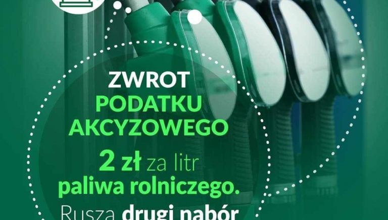 Zdjęcie główne newsa: Dopłaty do paliwa – złóż wniosek o zwrot podatku akcyzowego