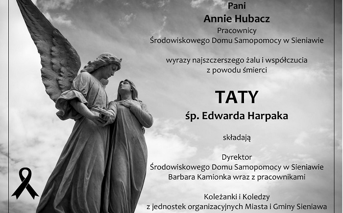 Zdjęcie główne newsa: Kondolencje