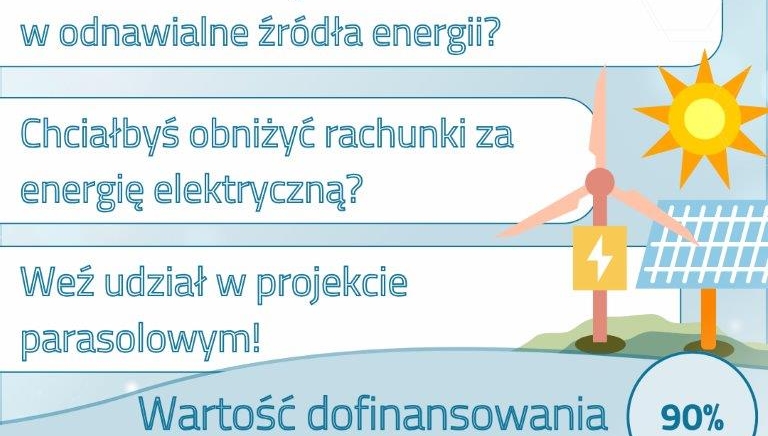 Zdjęcie główne newsa: Informacja o możliwości uzyskania dofinansowania na zakup i montaż paneli fotowoltaicznych, pomp ciepła oraz magazynów energii
