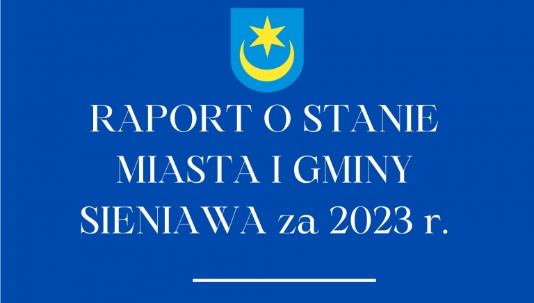 Zdjęcie główne newsa: Debata nad „Raportem o stanie Miasta i Gminy Sieniawa za 2023 r.”