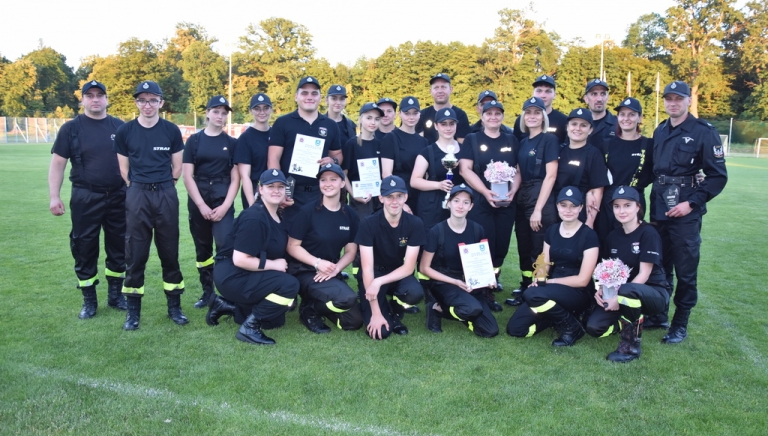 Zdjęcie główne newsa: Strażacy OSP rywalizowali w sztafecie i bojówce. Najwyżej na podium Sieniawa