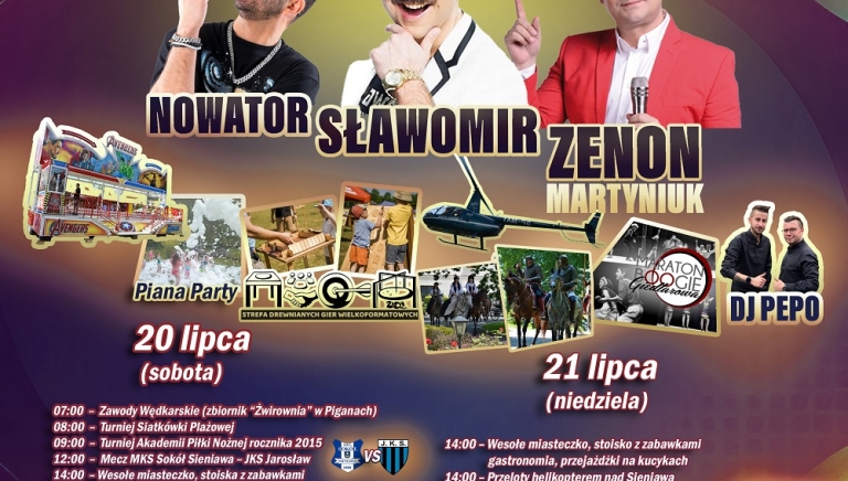 Zdjęcie główne newsa: Dni Sieniawy 2024 - już w ten weekend!