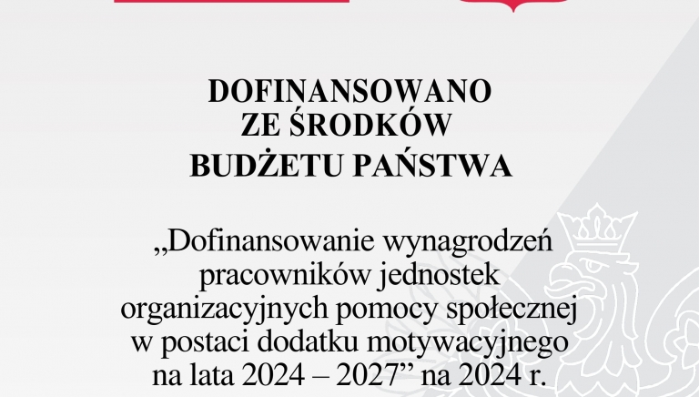 Zdjęcie główne newsa: Informacja o dofinansowaniu wynagrodzeń pracowników jednostek opieki społecznej Miasta i Gminy Sieniawa