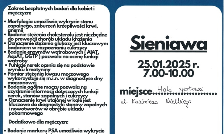 Zdjęcie główne newsa: Program Profilaktyka 40+