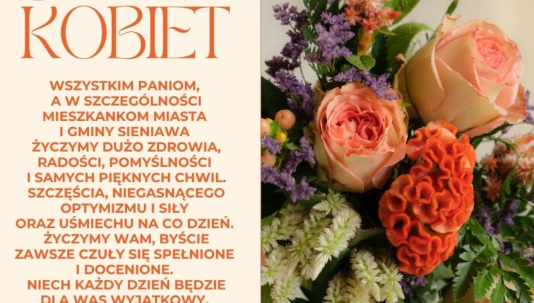 Zdjęcie główne newsa: Życzenia z okazji Dnia Kobiet