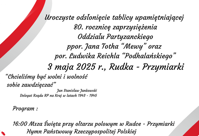 Zdjęcie główne newsa: Uroczystość odsłonięcia pamiątkowej tablicy