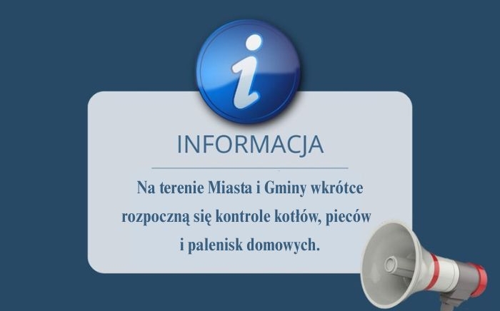 Zdjęcie główne newsa: Informacja o kontroli kotłów, pieców i palenisk domowych.