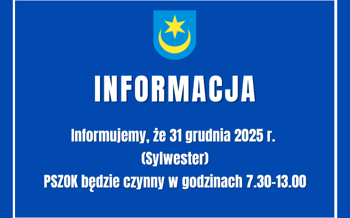 Zdjęcie główne newsa: Informacja o godzinach pracy PSZOK