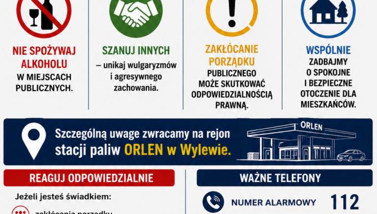Zdjęcie główne newsa: Dbajmy o bezpieczeństwo i porządek w naszej gminie!