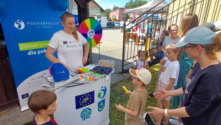 Zdjęcie główne newsa: Rodzinny Piknik w Wylewie z projektem LIFE „Podkarpackie – żyj i oddychaj”