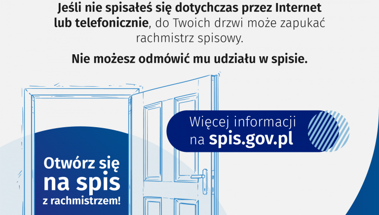 Zdjęcie główne dokumentu powiązanego: Od 23 czerwca 2021 r. rachmistrzowie spisowi wyruszają w teren