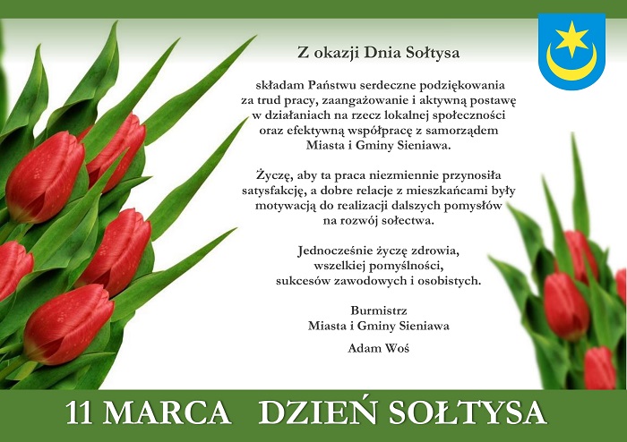 Życzenia z okazji Dnia Sołtysa