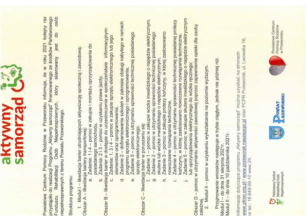 Projekt "Aktywny samorząd" Projekt "Aktywny samorząd"