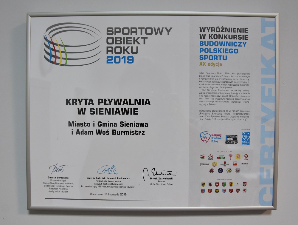 Sportowy Obiekt Roku 2019